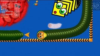 Snake Worm Zoneio New Epic Level Gamepaly Snake Game Video Biggest Slither ever parynhar loom [upl. by Abrahamsen]