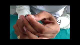 How to make a Finger spring  Orthodontics [upl. by Jessamine]