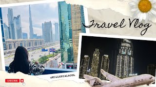 Travel Vlog  Room with Burj Khalifa View  Emirates Grand Hotel  Dubai [upl. by Mcclary105]