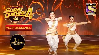 Pratiti का Bharatnatyam Fusion  Super Dancer 4  सुपर डांसर 4 [upl. by Cira70]