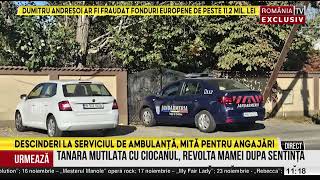 Descinderi la serviciul de ambulanta Mita pentru angajari [upl. by Otaner]