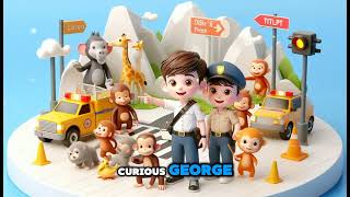 quotCurious George Song  Kuki Kids Music  Cartoon Nursery Kids Songsquot [upl. by Duwad]