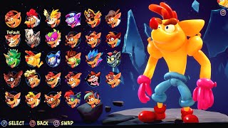 Crash Bandicoot  All Bosses  Cutscenes N Sane Trilogy [upl. by Marlyn]