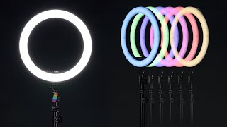 Ring Light LED RGB Profissional Tolifo  Worldview [upl. by Tocs]