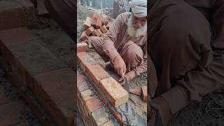 Brick wall construction ideas ytshorts shorts [upl. by Conroy]