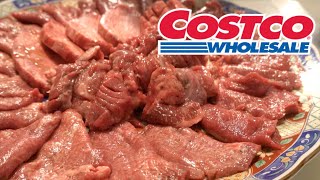 Yakiniku chef teaches you how to prepare the beef tongue from Costco [upl. by Trow]