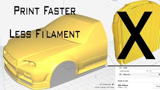 How to 3d print rc car body fast and with less supportPainting rc bodyScale Addiction [upl. by Belloir]