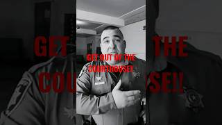 quotBootlicker get out of the courthousequot Officer Gchecks another frauditor shorts youtubeshorts [upl. by Boor]