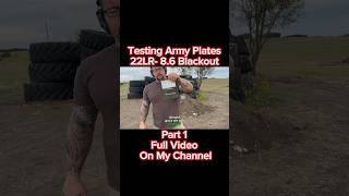 Part 1 Putting The US Armys Level IV Body Armor To The Test Review Bulletproof or Bust shorts [upl. by Cha]