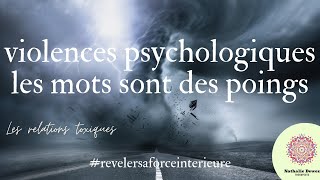 violence psychologique cest de la violence physique avec des mots [upl. by Aerdnu]