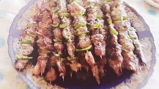 Brochettes de viande القطبان بتتبيلة هائلة ولذيذة 😋🍢🍢💯 [upl. by Mohandis]