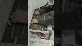 Tile installation system technique homeconstructionvideos viralshorts diy [upl. by Astto]