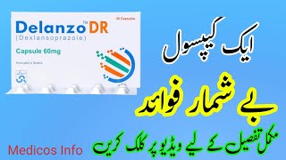 Dexlansoprazole Capsule uses in urdu  Delanzo DR capsule uses benefits side effects in urdu [upl. by Adniroc]