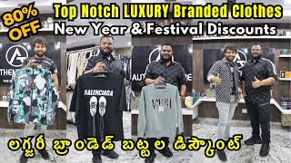 Top Notch Imported Mens Luxury Branded Clothes Festival amp New Year Discount Offers in Hyderabad [upl. by Wightman]