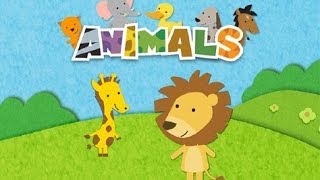 Kids Puzzles Minti Kids Animals iPad App Review [upl. by Ytirev582]