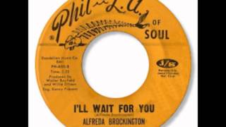 Alfreda Brockington  Ill Wait For You 1969 [upl. by Weisman716]