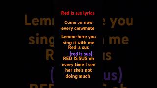 Red sus lyrics music shilohandbros [upl. by Valerie]