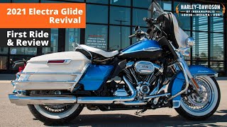 Test Ride and Review  2021 ELECTRA GLIDE REVIVAL  HarleyDavidson of Indianapolis [upl. by Ming]