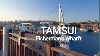 Tamsui Fishermans Wharft  New Taipei Travel taiwan [upl. by Leonard47]