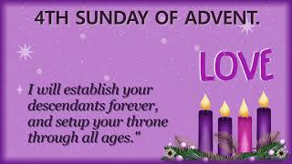 RampA NEW LECTIONARY 202324 YEAR B  FOURTH SUNDAY OF ADVENT PSALM AND ACCLAMATION [upl. by Shantha276]