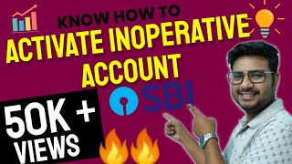 HOW TO ACTIVATE INOPERATIVE ACCOUNT IN SBI ALL ABOUT INOPERATIVE ACCOUNTIN Hindi [upl. by Checani]