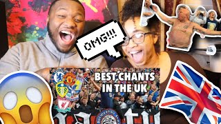 AMERICANS REACT TO BEST BRITISH FOOTBALL CHANTS [upl. by Aggappe]