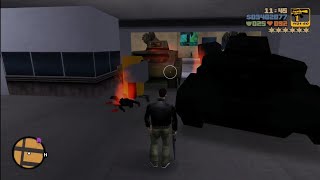 GTA III 6 Star Rampage  Escape PC  Part 3 [upl. by Abert302]