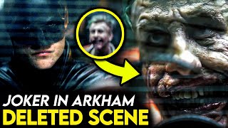 THE BATMAN  Deleted Arkham JOKER Scene REACTION amp Breakdown [upl. by Asilana]