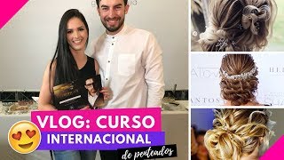 VLOG  MEU PRIMEIRO CURSO INTERNACIONAL DE PENTEADOS COM FARRUKH por Julia Doorman [upl. by Dercy]