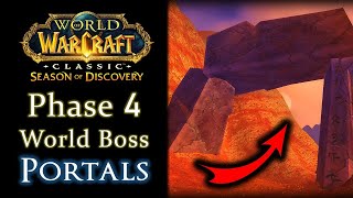 Where to Find World Boss Raid Portals  SoD Phase 4 [upl. by Ameerak]