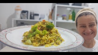 Meu arroz com especiarias tipo indiano [upl. by Margherita549]