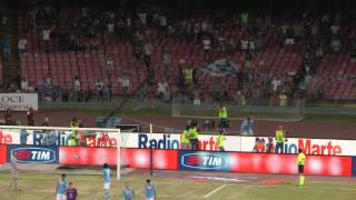 NapoliFiorentina 21 02092012 Gol Hamsik Live in Hd dalla Curva B [upl. by Nadiya8]