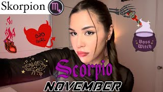 Skorpion ♏️ Astrologische Prognose für November 2024 [upl. by Eugnimod]