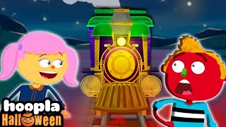 Haunted Train  Spooky Song For Kids  Hoopla Halloween [upl. by Ylim]