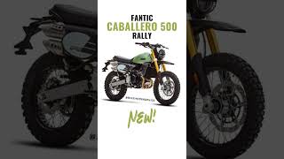 Fantic Caballero 500 Rally Makes Official Debut 🔥 [upl. by Silverman]