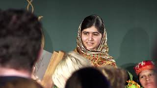 Malala Yousafzai Child Rights Hero gives speech [upl. by Miah627]