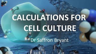 Calculations for Cell Culture [upl. by Eineg]