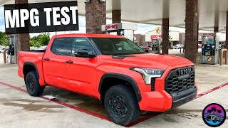 How Good Is The New TRD Pro Hybrid Tundras MPG [upl. by Nohj256]