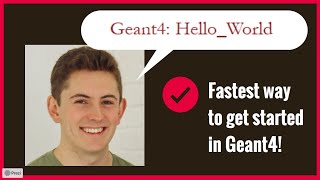 Easiest way to get started with Geant4 2023 [upl. by Nevanod327]