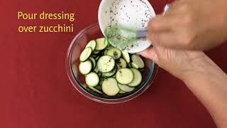 Zucchini Salad [upl. by Taka]