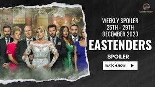 EastEnders Christmas schedule Weekly Spoilers from 25th  29th December 2023 [upl. by Ecnerewal]