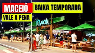 COMO É MACEIÓ À NA BAIXA TEMPORADA Tour incrível pela Orla de Maceió forçanatural carros maceio [upl. by Elahcar]