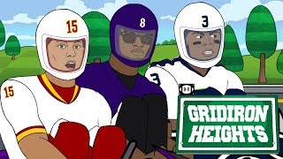 Russell WiIson Lamar Jackson Battle for MVP GoKart Style  Gridiron Heights S4E13 [upl. by Hachman]