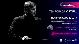 Espacio Filarmónico  Beethoven en versión del sueco Niklas Sivelöv y la Firlamónica de Bogotá [upl. by Collbaith]