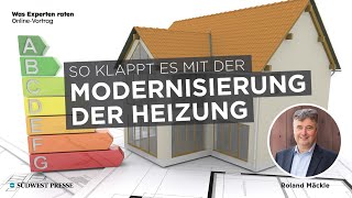 Modernisierung der Heizung 2024  Webinar [upl. by Isyad]