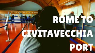 How To Get From Rome To Civitavecchia Port [upl. by Aketahs]