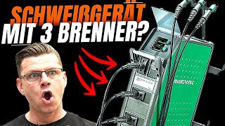 Wer braucht das EIN Schweißgerät DREI Brenner  Automig 300 von migatronic [upl. by Eiramlatsyrk]