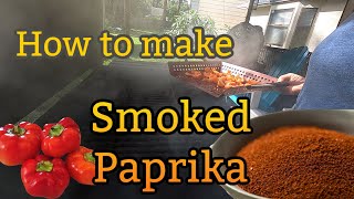 How to Make SMOKED PAPRIKA seasoning AT HOME  Southern Latitudes [upl. by Bergen520]