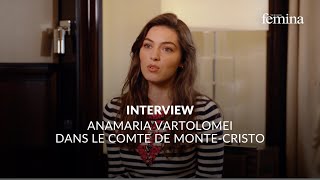 Rencontre avec Anamaria Vartolomei à l’affiche du film « Le Comte de MonteCristo » [upl. by Annoiek932]