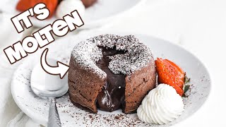 Molten Chocolate Lava Cake Recipe [upl. by Ididn451]